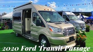 2020 Ford Transit Camper Van Tour [upl. by Nylaehs]