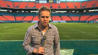 Miami Dolphins postgame report with Adam Beasley December 21 2014 [upl. by Paik873]