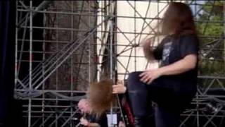 Cannibal Corpse No remorse live at wacken open air 2004 [upl. by Zsamot]