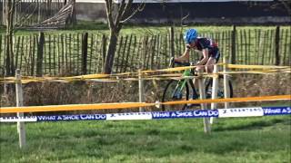 Cyclocross  veldrijden Lippelo aspiranten 13 jaar Joes Oosterlinck [upl. by Crispas]