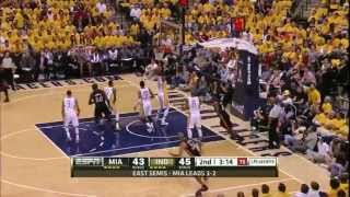 Dwyane Wade 41 LeBron James 28 combined 69 points vs Indiana Pacers NBA Playoffs [upl. by Alema]