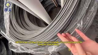 Where can I find SWCH45K Steel Wire with good smooth surfaceCustom SWCH45K Steel Wiresteel wire [upl. by Swayder]