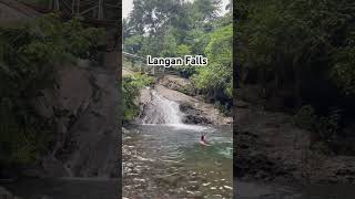 Langan Falls Sta Cruz Davao del sur fypシ trekkingtrip hike spectacularstacruz [upl. by Ennirac]