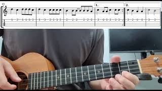 Despacito Luis Fonsi amp Daddy Yankee  Easy Beginner Ukulele Tab With Playthrough Tutorial Lesson [upl. by Denzil]