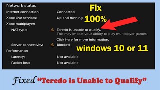 How to Fixed For “Teredo is Unable to Qualify” Error windows 10 or 11 [upl. by Ahsilaf]