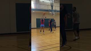 Keona showing her range overtime basketball ballislife hoopsession [upl. by Birkett]