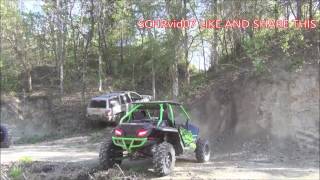 YAMAHA YXZ 1000 R JUMP AND HILL CLIMB [upl. by Gavrilla893]