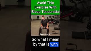 STOP These Exercises With Bicep Tendonitis 1 [upl. by Sotsirhc]