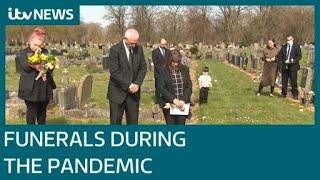 Funerals during the Coronavirus pandemic  ITV News [upl. by Yob748]