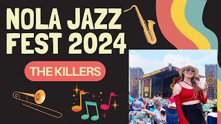 New Orleans Jazz Fest 2024 The Killers Headlining [upl. by Arelc]