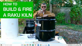 14 Raku  How to Build and Fire a Raku Kiln [upl. by Catina13]