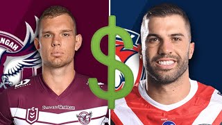 10 Highest Paid Rugby League Players Of 2021 NRL [upl. by Cychosz]