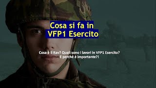 Cosa si fa al Rav Esercito VFP1 [upl. by Eidoj]