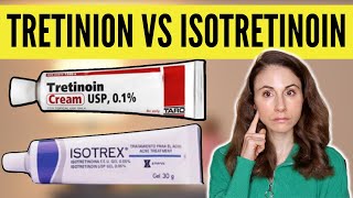 TRETINOIN CREAM vs ISOTRETINOIN FOR ANTIAGING 🤔 DrDrayzday [upl. by Kristianson439]