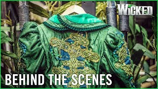 Wicked UK  Behind the Emerald Curtain Costumes Beading [upl. by Roxane]