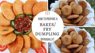 How to make bakes  Fry dumpling [upl. by Mintz]