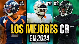 ¡Los MEJORES CORNERBACKS para la temporada NFL 2024 🤯 [upl. by Aliuqat]