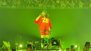 Incredible energy Billie Eilish singing Guess at the new tour [upl. by Oys454]