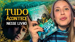 Vlog de Leitura Percy Jackson E A BATALHA DO LABIRINTO Com spoilers  Livro 4 [upl. by Otti134]