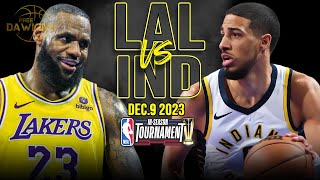 Los Angeles Lakers vs Indiana Pacers Full Game Highlights  December 9 2023  FreeDawkins [upl. by Niasuh]