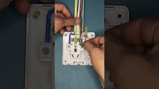 Wiring tips Fivehole oneopen dualcontrol wiring light switch wiring method Professional water [upl. by Nnairda]