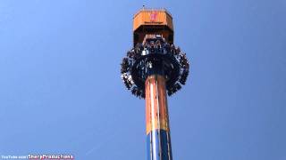 Acrophobia OffRide Six Flags Over Georgia [upl. by Hijoung]