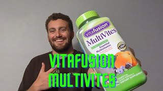 Review Vitafusion MultiVites Gummy Multivitamins for Adults [upl. by Aihsenrad]