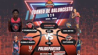 Pueblo Nuevo VS Matanzas TORNEO U20 ABAPPE 2024 [upl. by Johppah512]