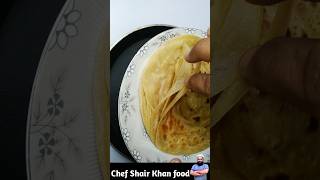 Very easy lacha paratha recipe  breakfast recipe lachhaparatha breakfast tiffinrecipe shorts [upl. by Nykal]