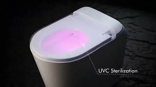 ST23 Autolux Smart Toilet Floor Pan [upl. by Yllet]