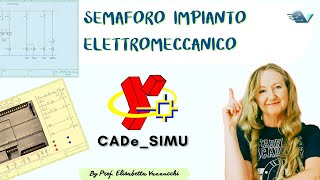 impianto ELETTROMECCANICO di un SEMAFORO con simulazione del circuito e spiegazione [upl. by York]