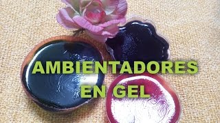 Como Hacer Ambientadores en Gel [upl. by Renzo821]