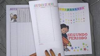 Agenda Escolar para Maestras de preescolar [upl. by Stanfield]