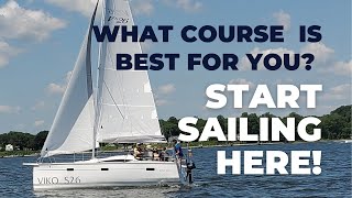 What sailing course should you start with at The Sailing Academy [upl. by Nwahsd289]