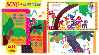 CHICKA CHICKA BOOM BOOM Song  Chicka Chicka 123 Song amp Read Aloud Animated Book Story for Toddlers [upl. by Vallo851]