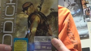 Riddick The Complete Collection BluRay Unboxing Full 1080p HD [upl. by Ociral279]