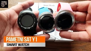 Pametni Sat Y1  Smart Watch Y1 [upl. by Trabue]