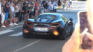 Supercars Velden Wörthersee 2022 5  LOUD REVS  LaFerrari Chiron AMG GT Black Series amp More [upl. by Joanne]