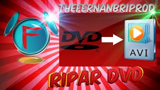 COMO RIPAR UM DVD 2015  DVD TO AVI HD [upl. by Euh301]