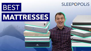 Best Mattress  The Top 10 Most Comfortable Mattresses [upl. by Legin]