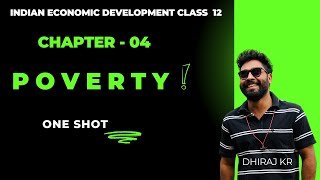 Poverty  Indian Economy  Class 12 [upl. by Land]