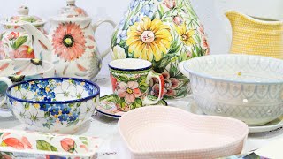 Ceramika Bolesławiec – nowe wzory 2022 rok  New forms and decorations of polish pottery [upl. by Rhys]