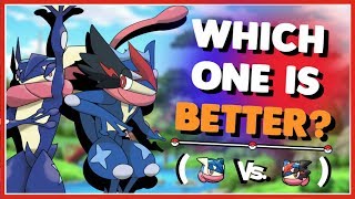 Protean Greninja vs Ash Greninja Which is Better [upl. by Noscire]