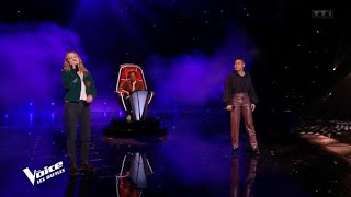 Maëlle  Leffet de masse  Camille VS Silda  The Voice 2023  Battles [upl. by Loise185]