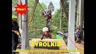 TYROLKID  The new automatic zipline for kids [upl. by Letnuahc393]