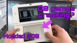 How to fix ds games not working after Modding or region changing 3ds [upl. by Scutt]