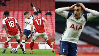 Erik Lamela Goal vs Arsenal RABONA UNREAL [upl. by Nniroc]