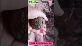 PANDA EP1  HOW TO MAKE PAPER MACHE [upl. by Julita]