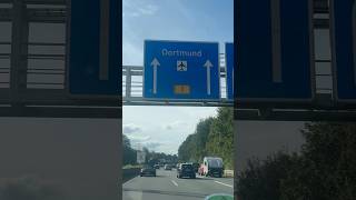 Autobahn Richtung Dortmund deutschland travelvlog [upl. by Adnauq446]