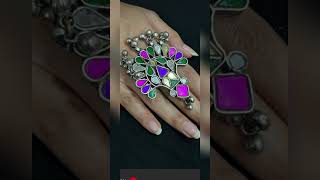 unique trendy rings🥰💕❣️🦋beautiful rings 2024subscribe support women trending [upl. by Kramal726]